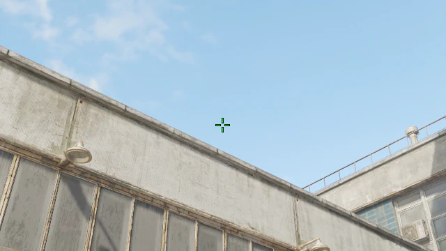 Where to aim before releasing the throw