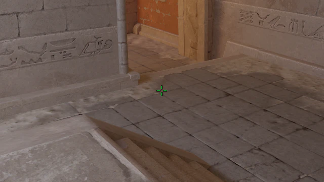 Where to aim before releasing the throw