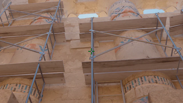 Where to aim before releasing the throw