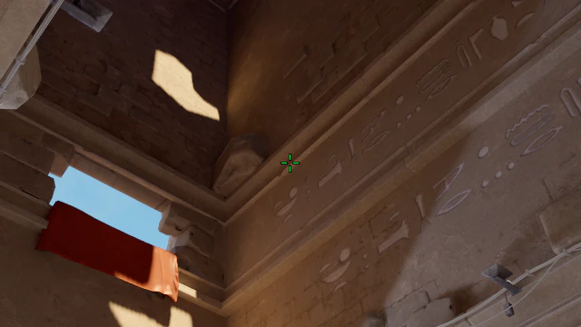 Where to aim before releasing the throw