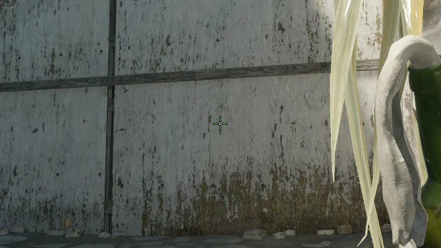 Where to aim before releasing the throw