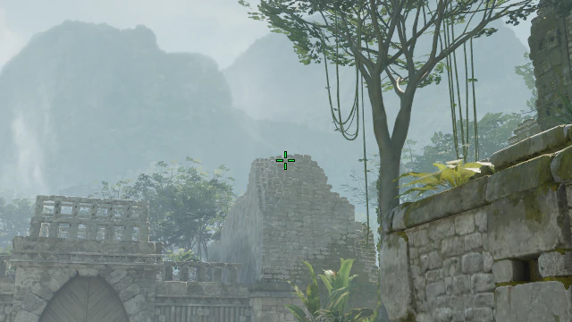 Where to aim before releasing the throw