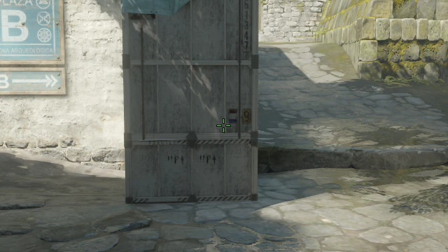 Where to aim before releasing the throw