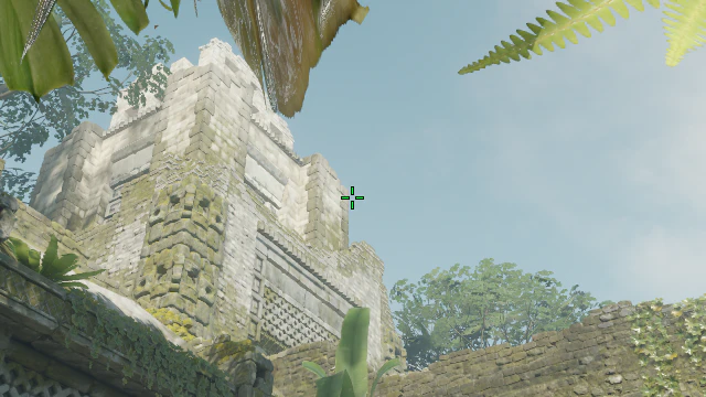 Where to aim before releasing the throw