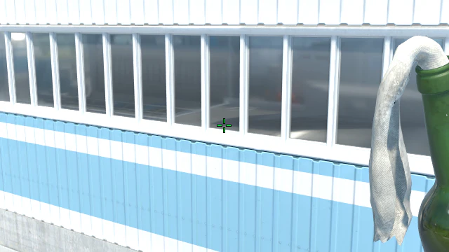 Where to aim before releasing the throw