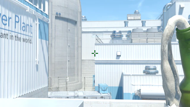 Where to aim before releasing the throw