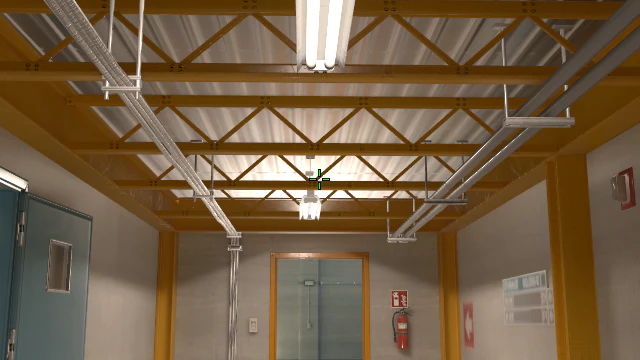 Where to aim before releasing the throw