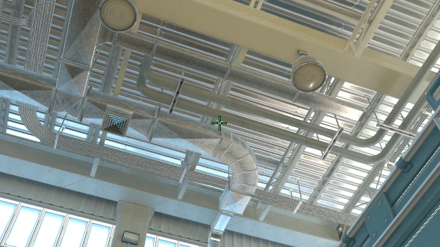 Where to aim before releasing the throw