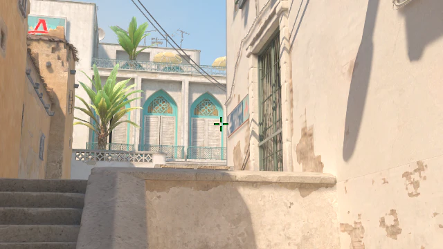 Where to aim before releasing the throw