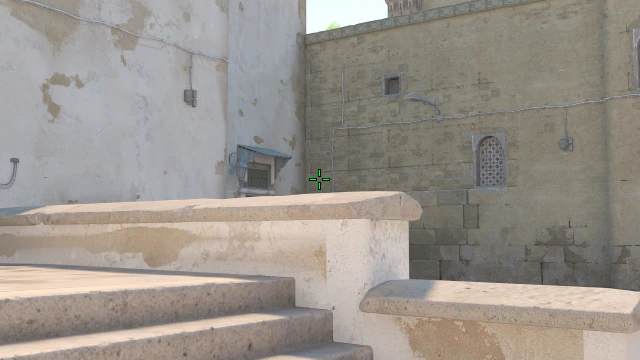 Where to aim before releasing the throw