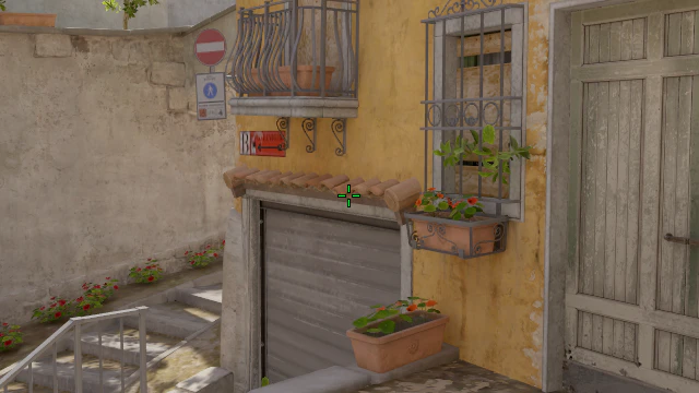 Where to aim before releasing the throw