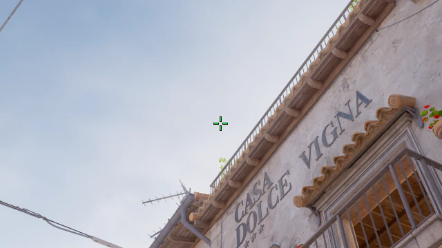 Where to aim before releasing the throw