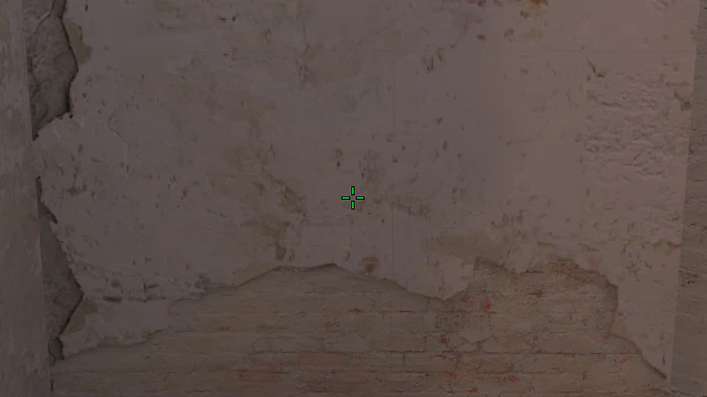 Where to aim before releasing the throw