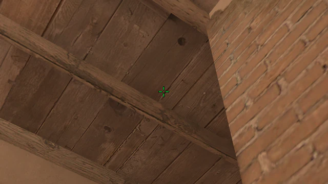 Where to aim before releasing the throw