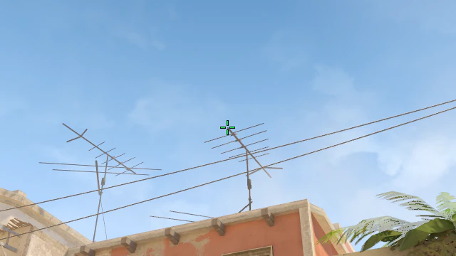 Where to aim before releasing the throw