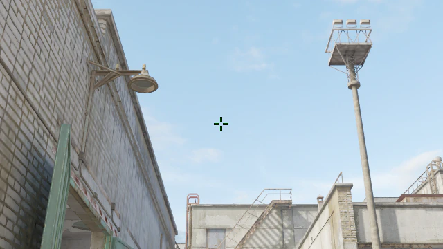Where to aim before releasing the throw