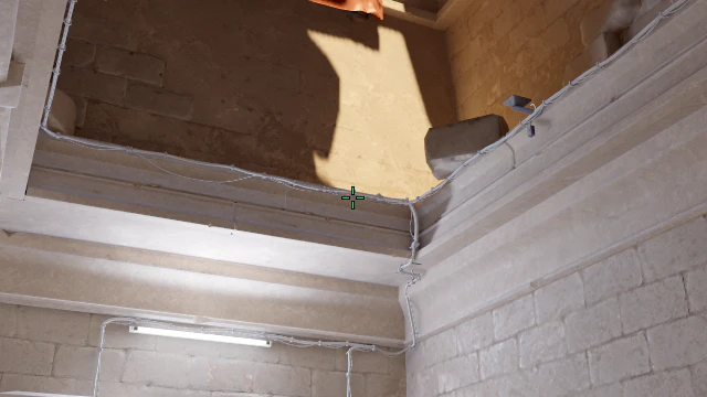 Where to aim before releasing the throw