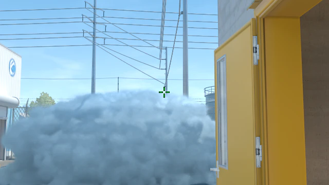 Where to aim before releasing the throw