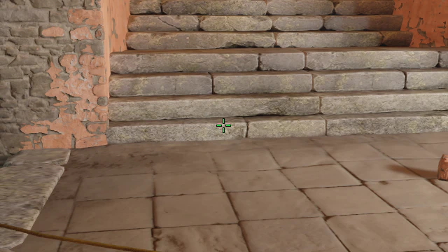 Where to aim before releasing the throw