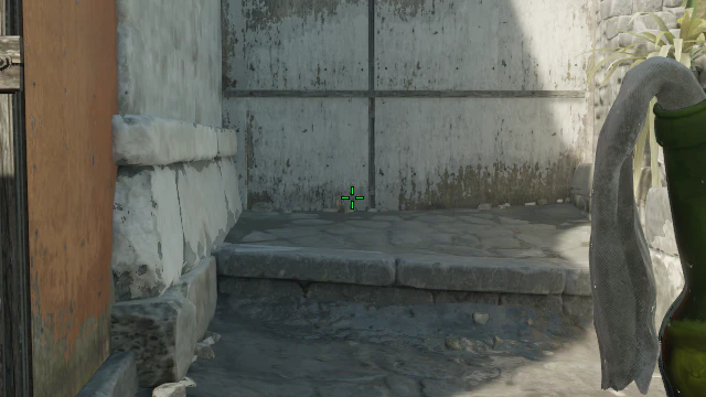 Where to aim before releasing the throw