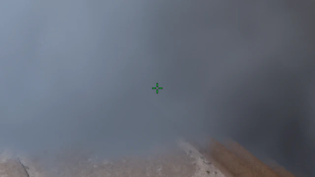 Where to aim before releasing the throw