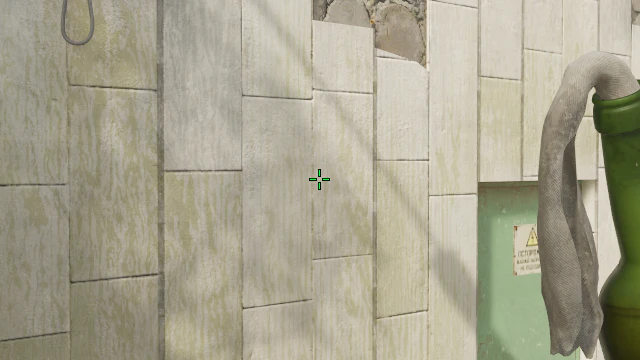 Where to aim before releasing the throw