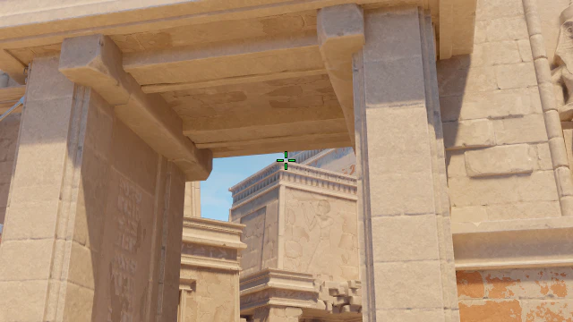 Where to aim before releasing the throw
