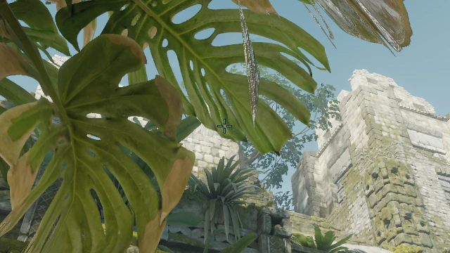 Where to aim before releasing the throw