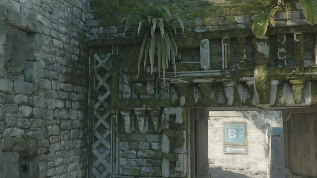 Where to aim before releasing the throw