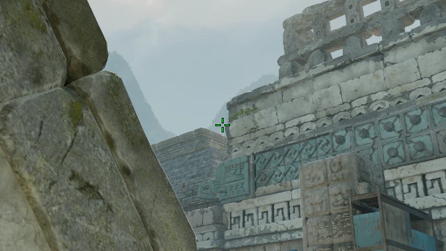 Where to aim before releasing the throw