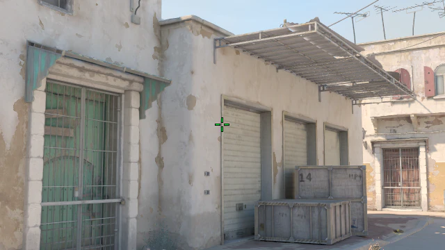 Where to aim before releasing the throw