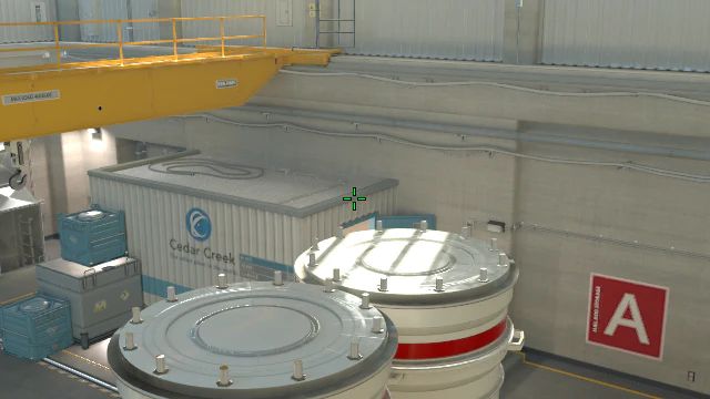 Where to aim before releasing the throw