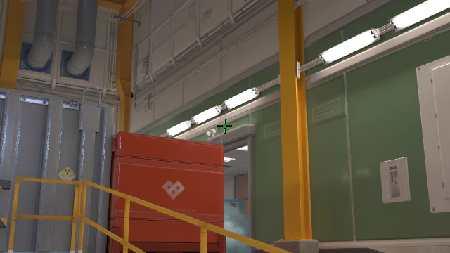 Where to aim before releasing the throw