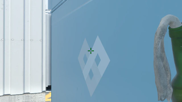 Where to aim before releasing the throw