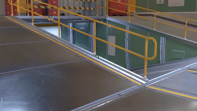 Where to aim before releasing the throw