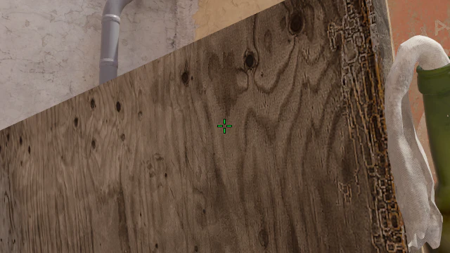 Where to aim before releasing the throw