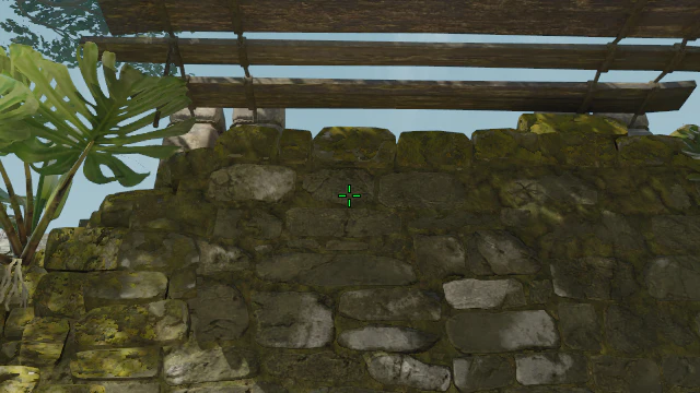 Where to aim before releasing the throw
