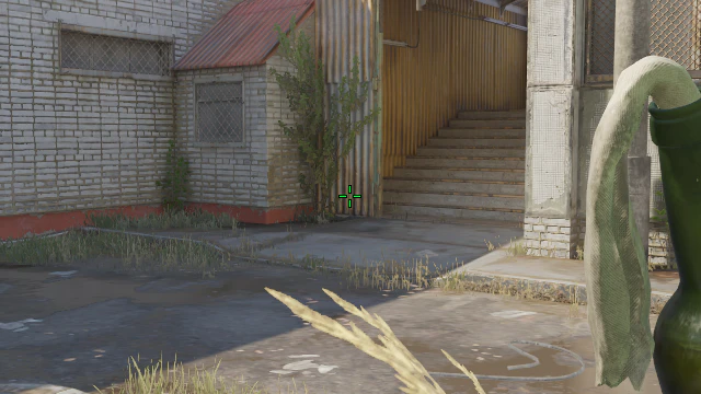 Where to aim before releasing the throw